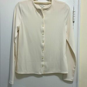 Banana Republic Cream Blouse